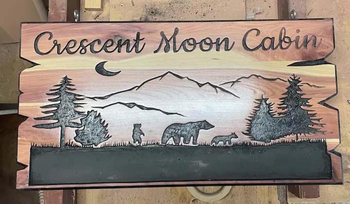 Crescent Moon Cabin Sevierville Exterior foto